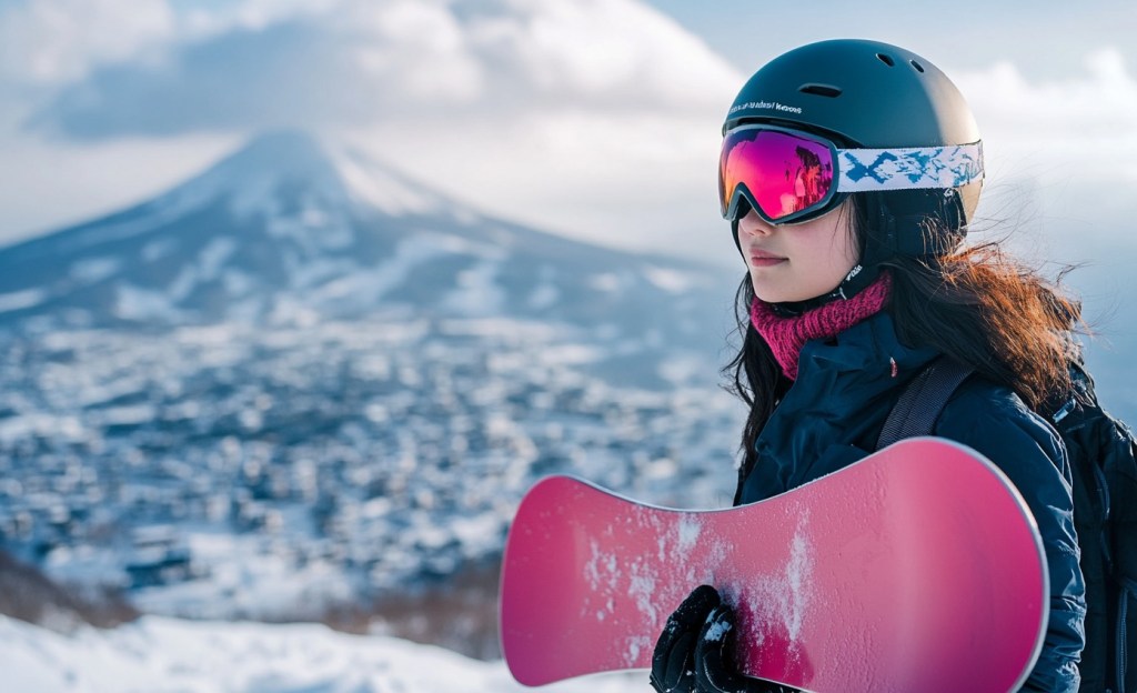 Mujer en la nieve - Imagen: Blanca Campos