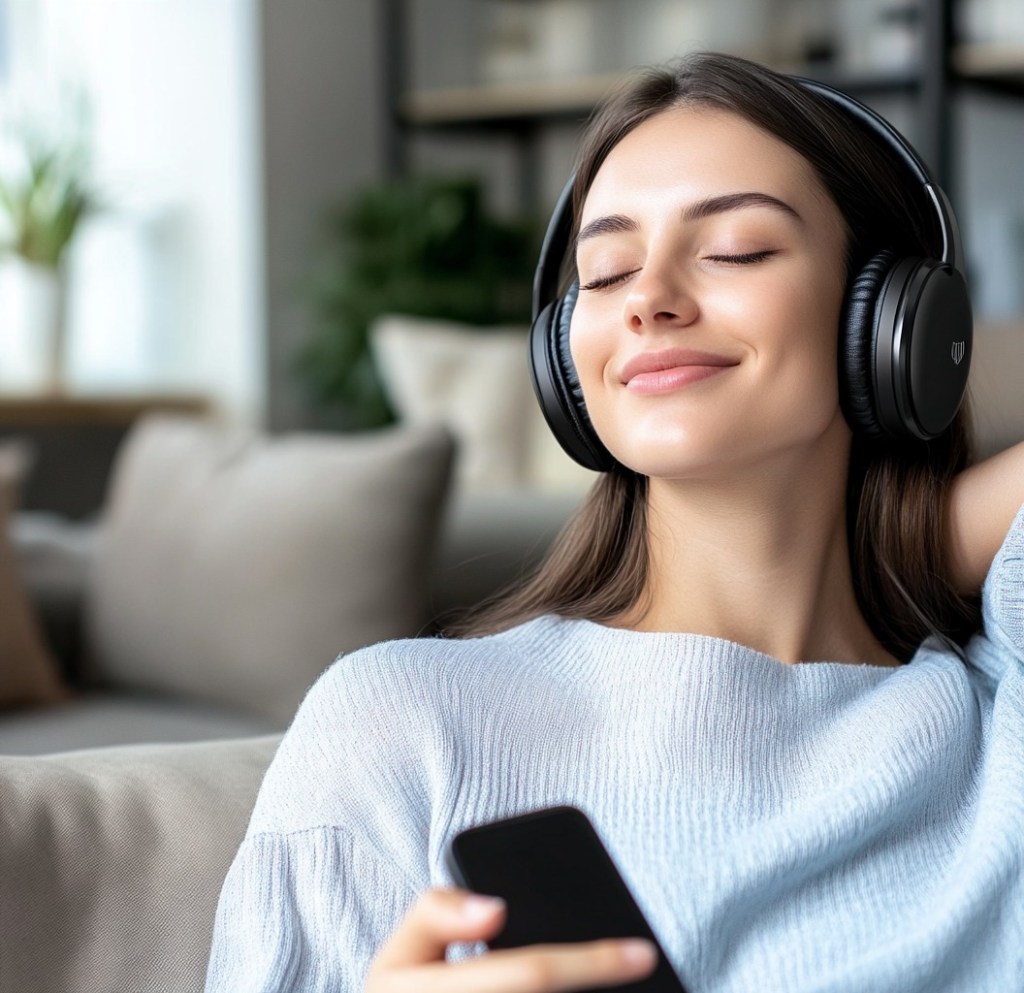 Mujer escuchando música - Imagen: Blanca Campos