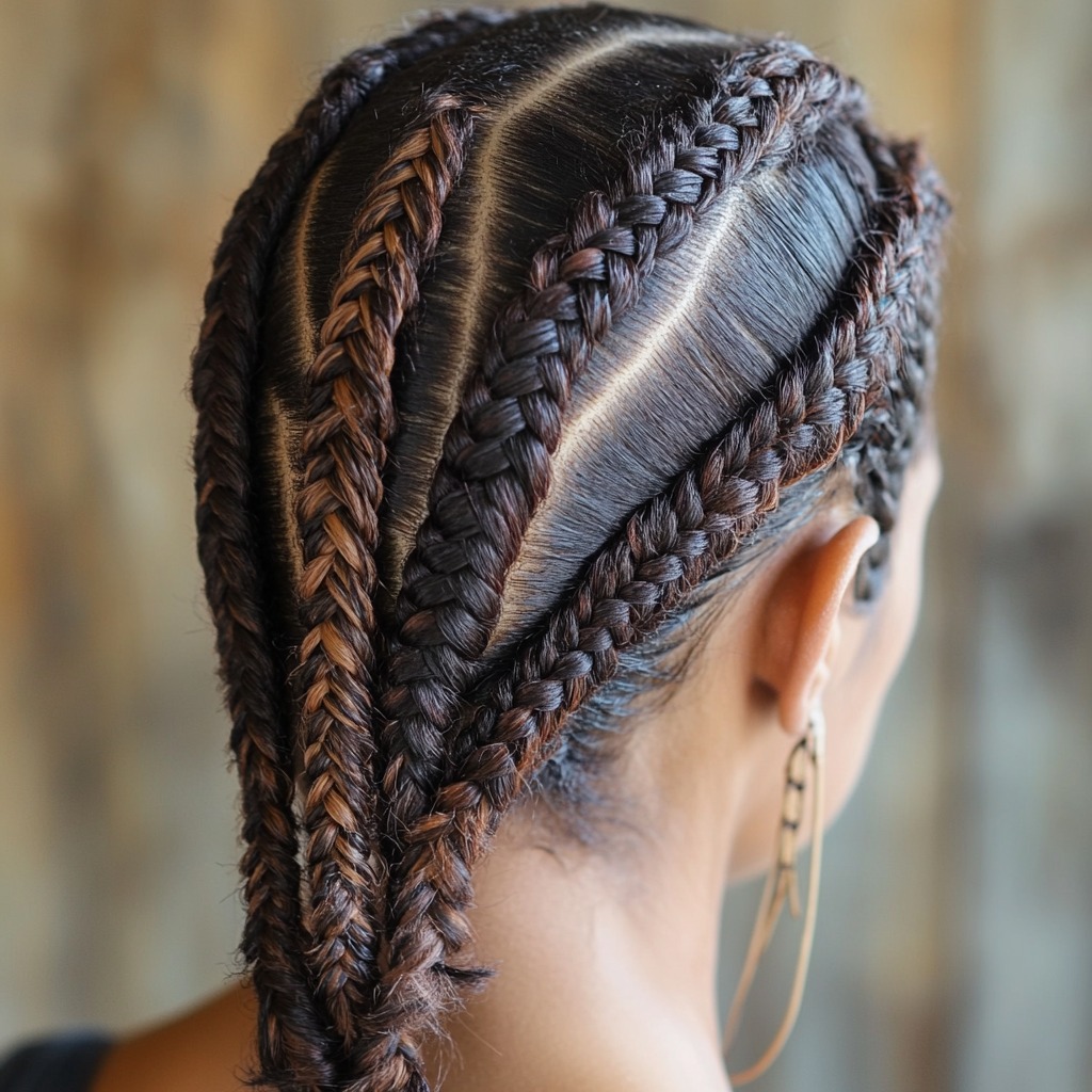 Trenzas de boxeadora - Imagen: Blanca Campos