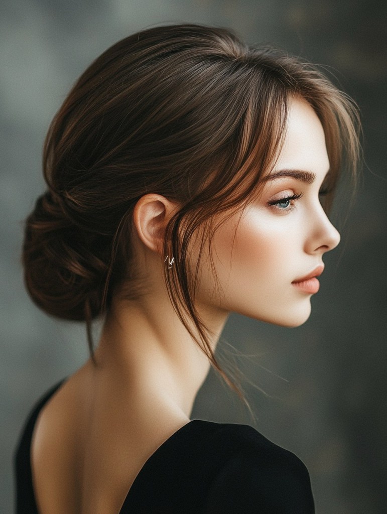 Moño con volumen - imagen: Blanca Campos