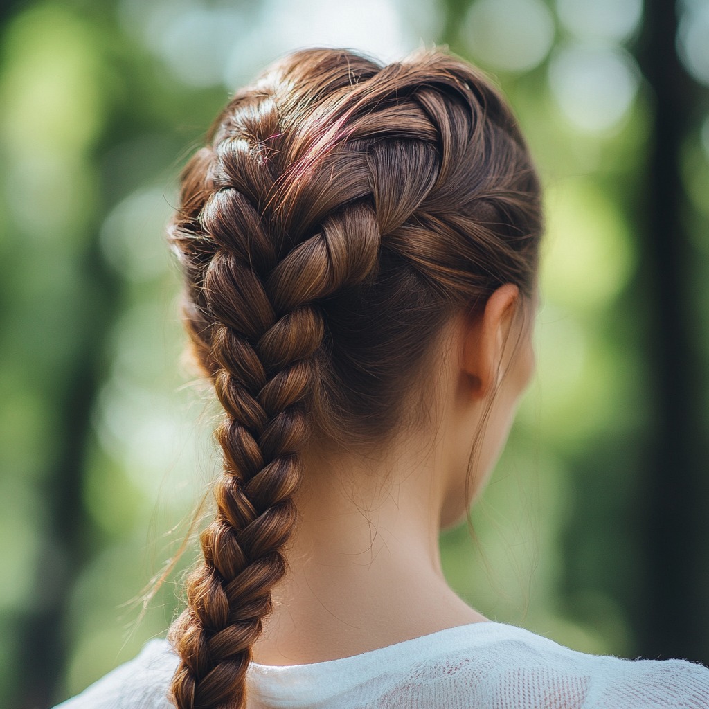 Trenza de raíz - Imagen: Blanca Campos