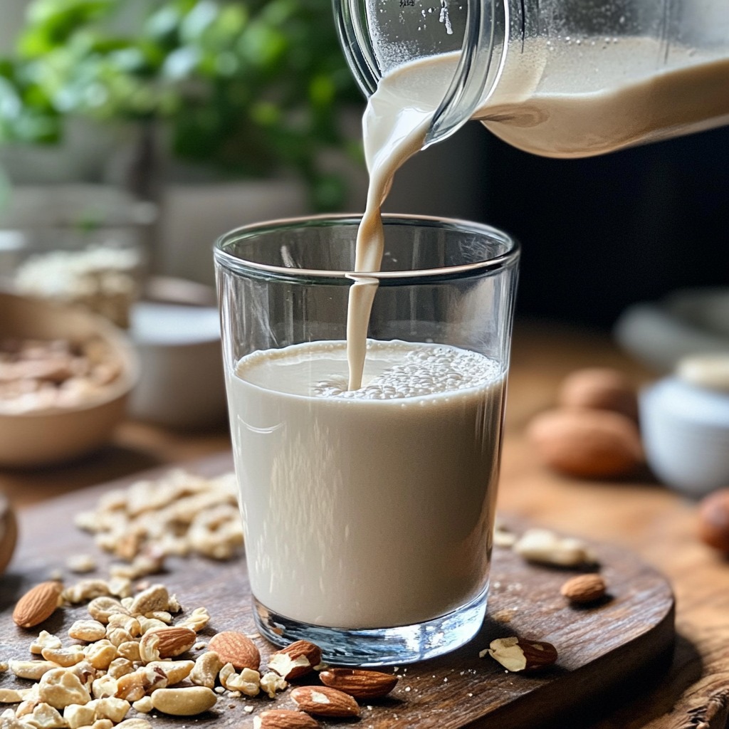Batido de plátanos y almendras - Imagen: Blanca Campos