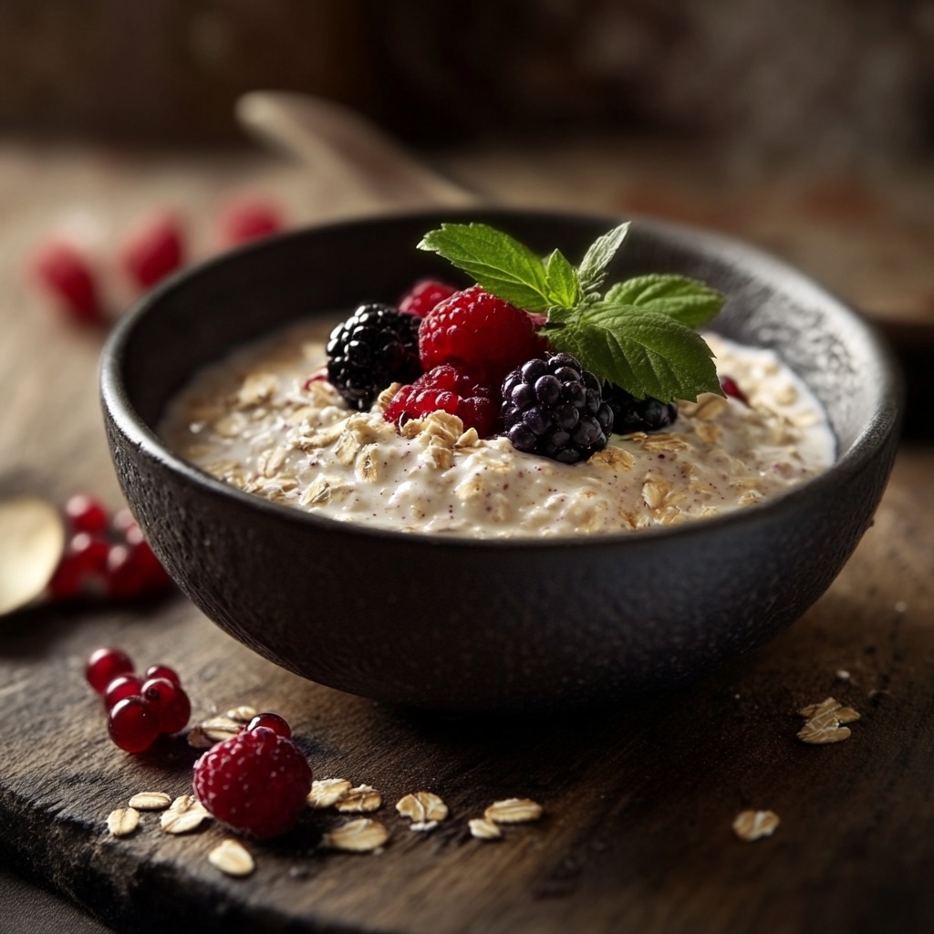 Porridge de avena y fruta - Imagen: Blanca Campos