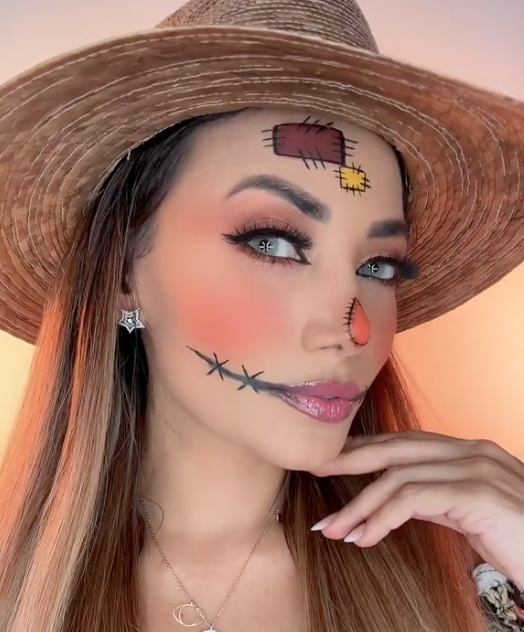 Maquillaje granjera - Imagen: Instagram @Gaby_Asturias