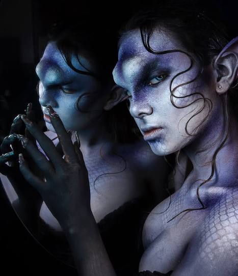 Sirena oscura - Imagen: Instagram @jonagamakeup