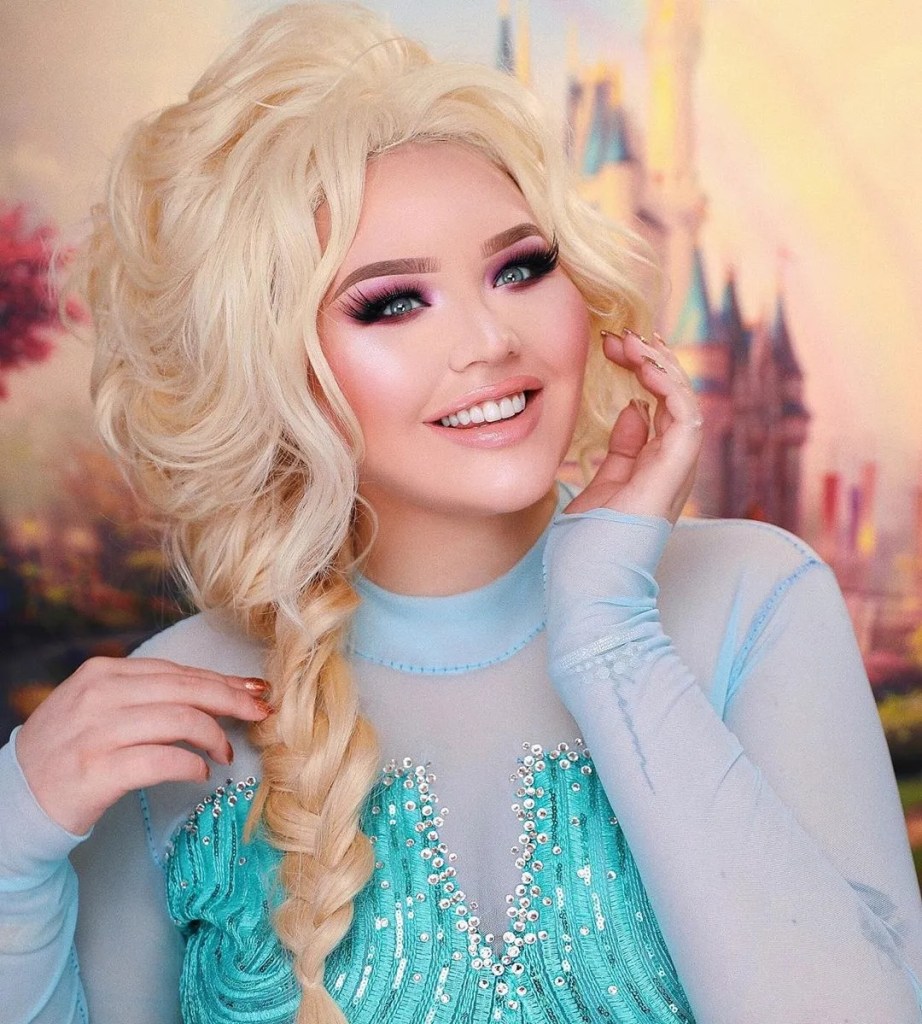 Maquillaje Frozen - Imagen: Nikkie Tutorials