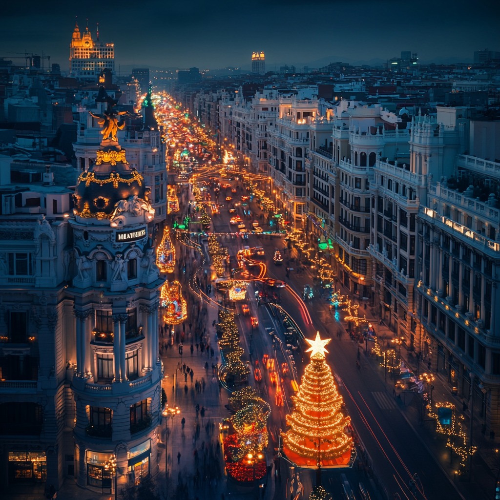 Luces de navidad - Imagen: Blanca Campos