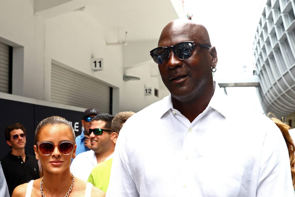 Michael Jordan en el F1 Grand Prix of Miami, 2022 - Mark Thompson/Getty Images