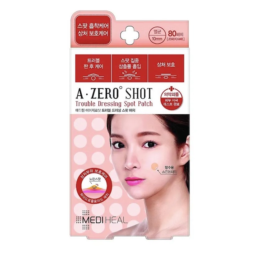 A-ZERO SHOT Trouble Dressing Spot Patch - Imagen: Mediheal en Planet Skin