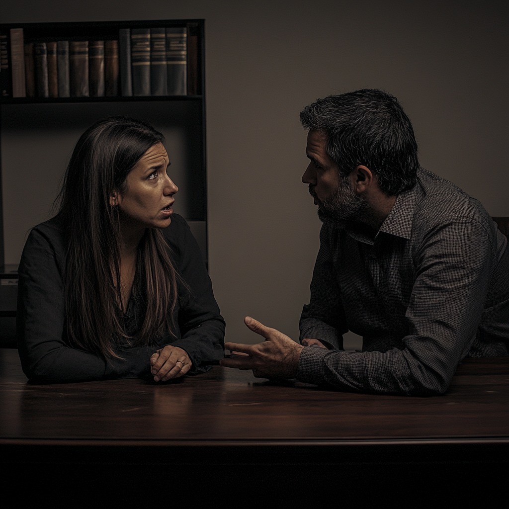 Pareja discutiendo - Imagen: Blanca Campos