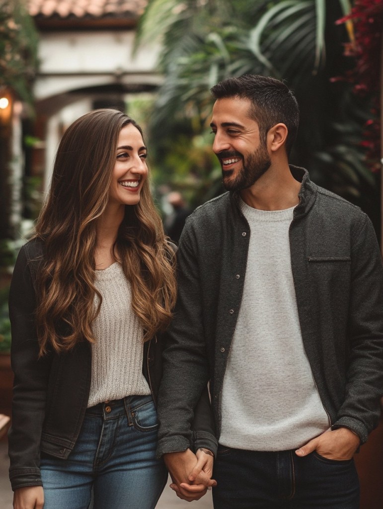 Pareja sonriente - Imagen: Blanca Campos