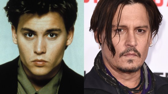 La espectacular decadencia física de Johnny Depp