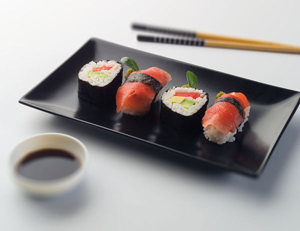 Sushi Fusión de sandía