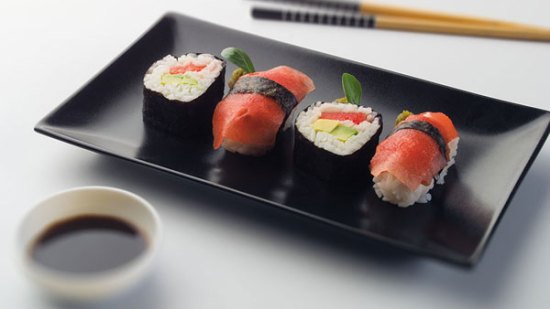 Sushi Fusión de sandía