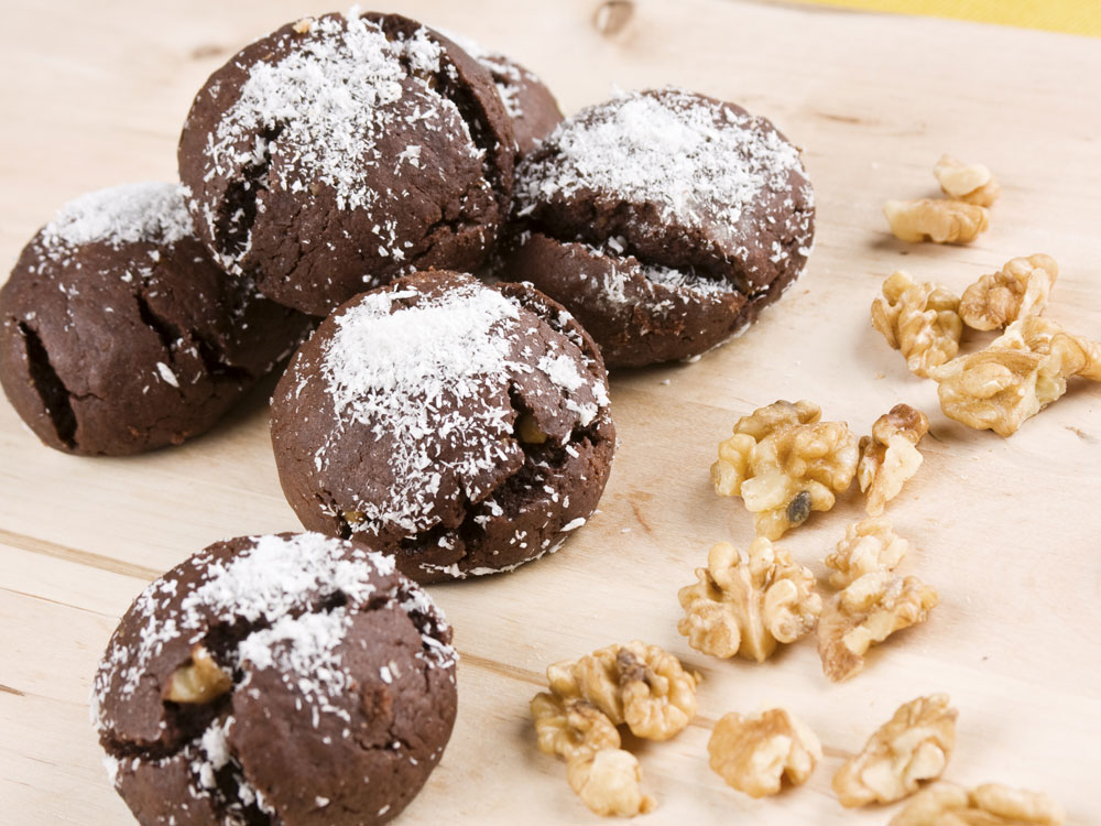 Galletas de chocolate proteicas