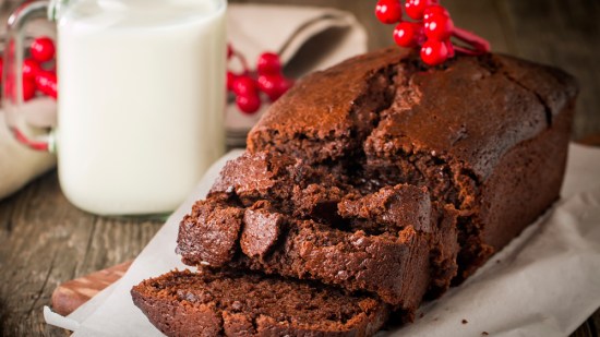 Bizcocho casero de chocolate