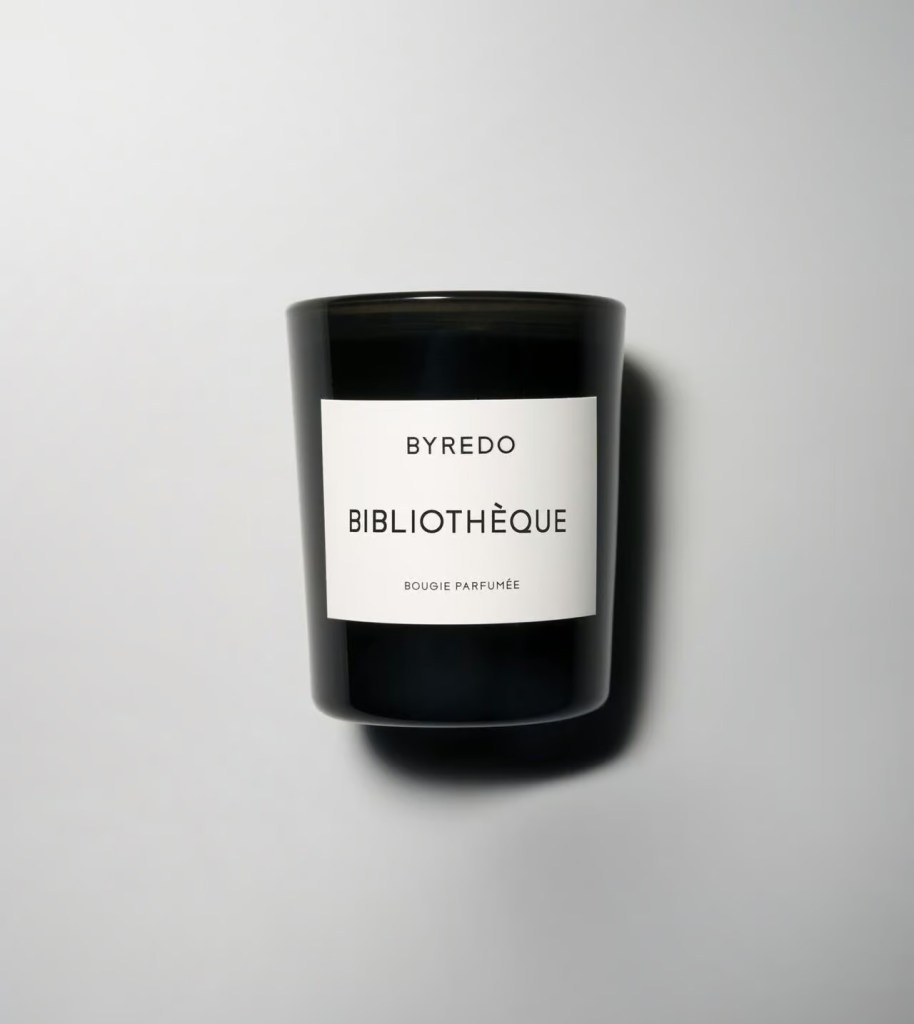 Vela aromática 'Bibliothèque' - Imagen: Byredo