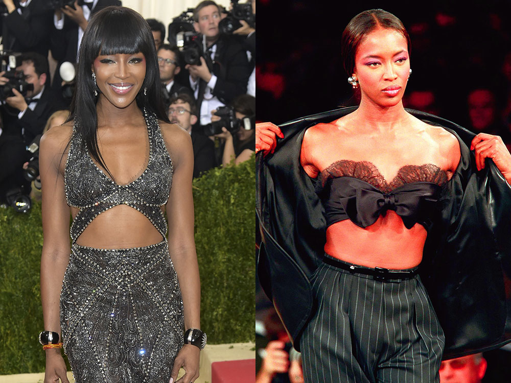 Así ha cambiado Naomi Campbell