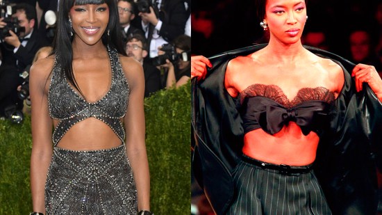 Así ha cambiado Naomi Campbell