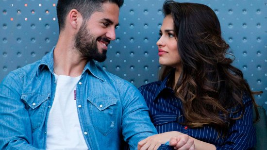 Isco y sara Sálamo
