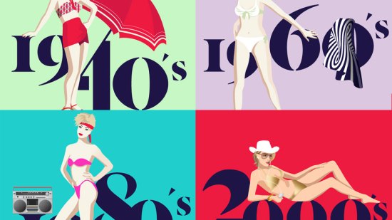 La historia del bikini a lo largo de los años