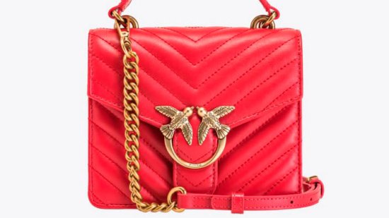 BOLSO MINI LOVE BAG TOP HANDLE V ACOLCHADO Pinko