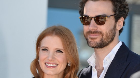 Jessica Chastain y Gian Luca