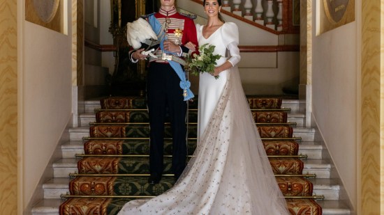 Boda Carlos Fitz-James Stuart y Belén Corsini: vestido de novia