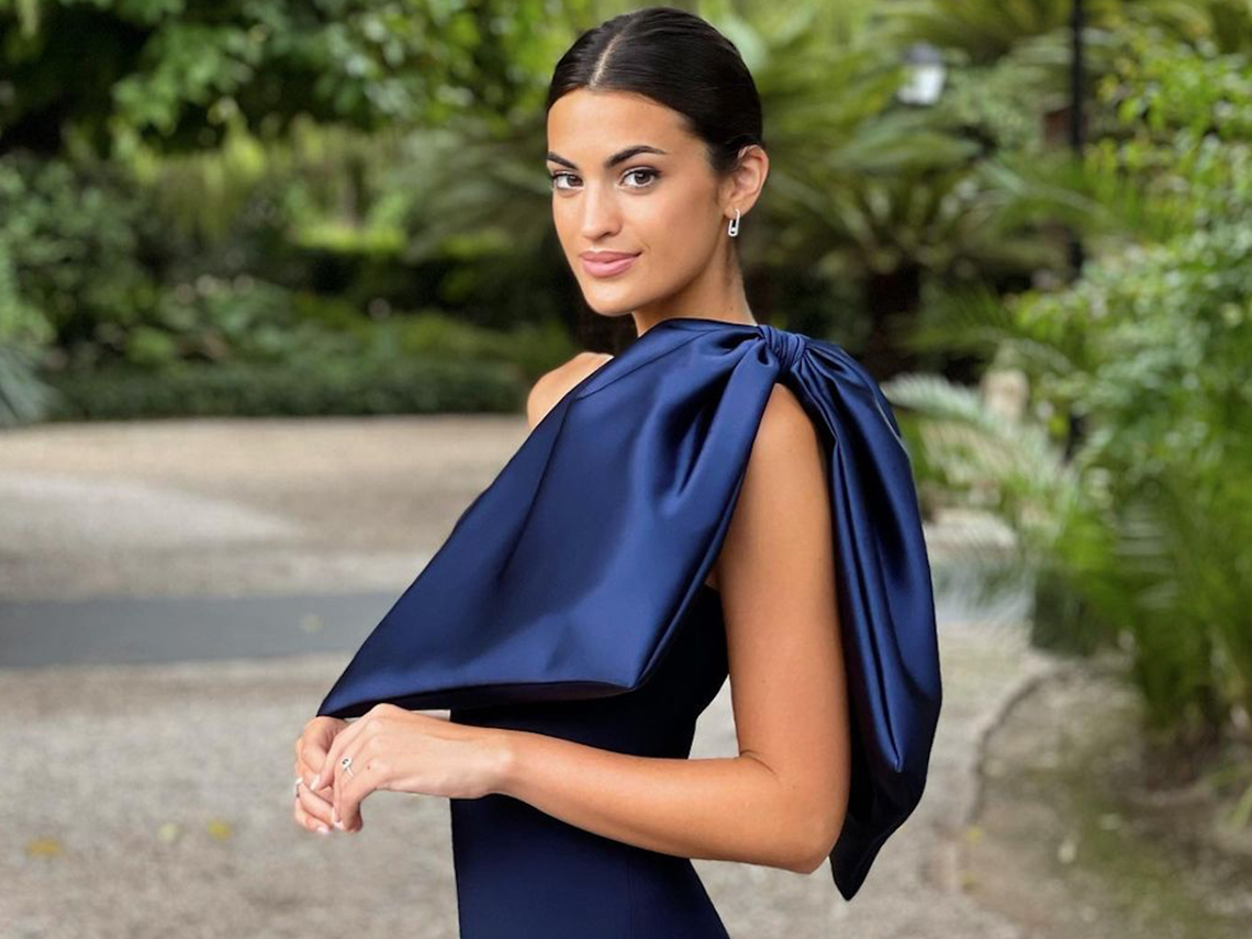 Marta Lozano: vestido de invitada