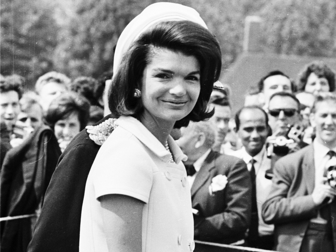 chaquetas jackie kennedy cuadrada