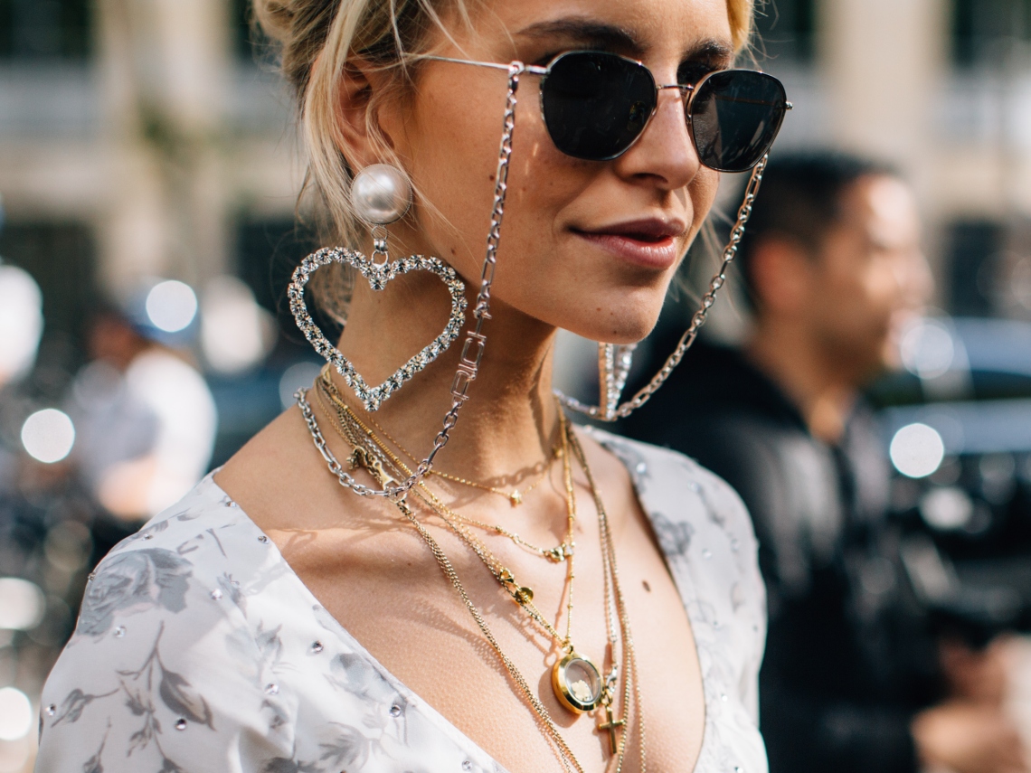 tendencia joyas corazon cuadrada