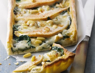 Quiche de espinacas