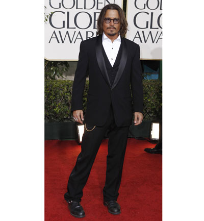 Johnny Depp, icono de moda