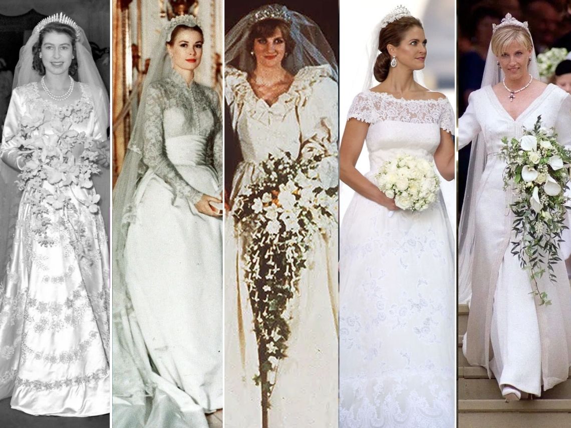 vestidos de novia de la realeza