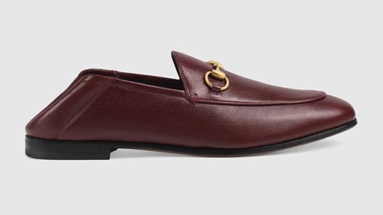 mocasines piel gucci