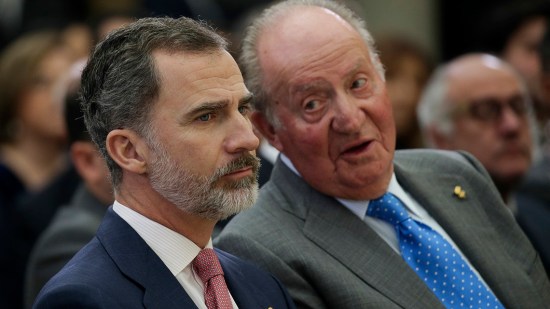 Felipe VI y Juan Carlos I