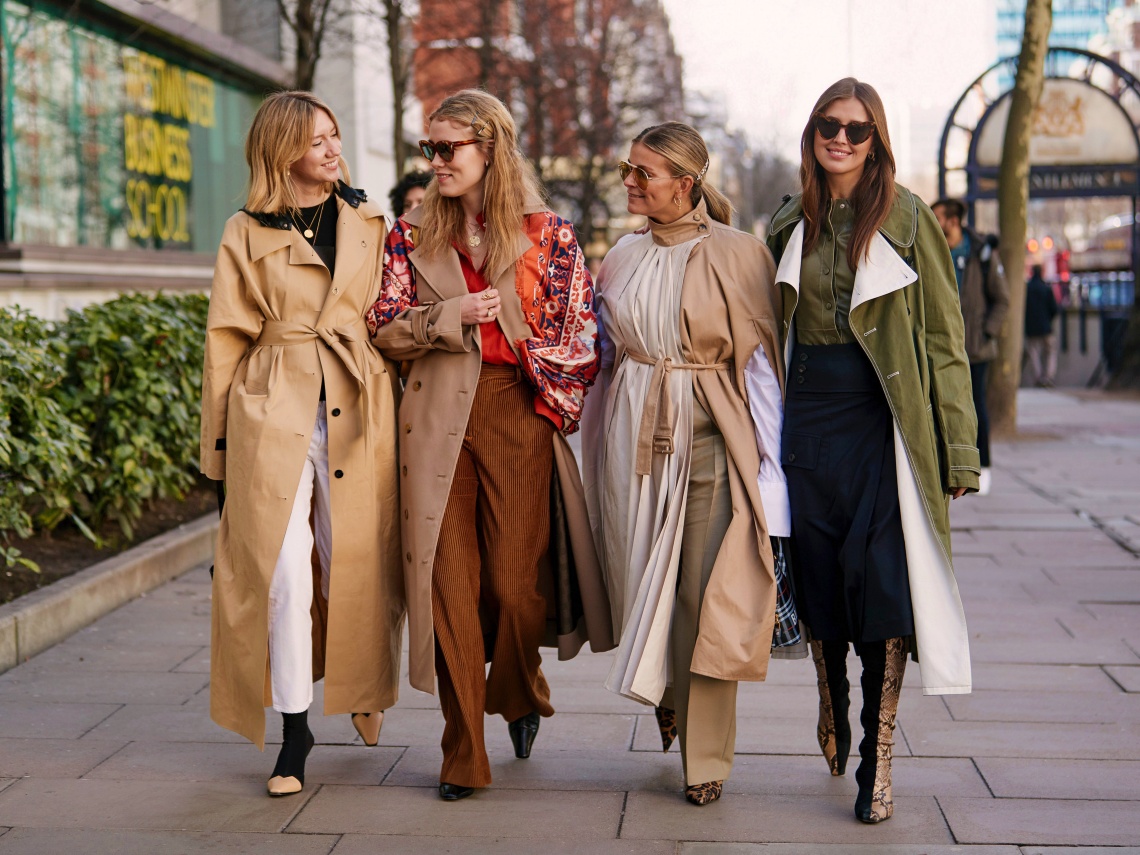 gabardina original entretiempo tendencia