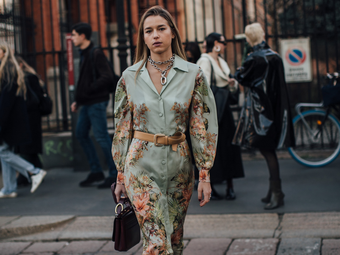vestidos de flores