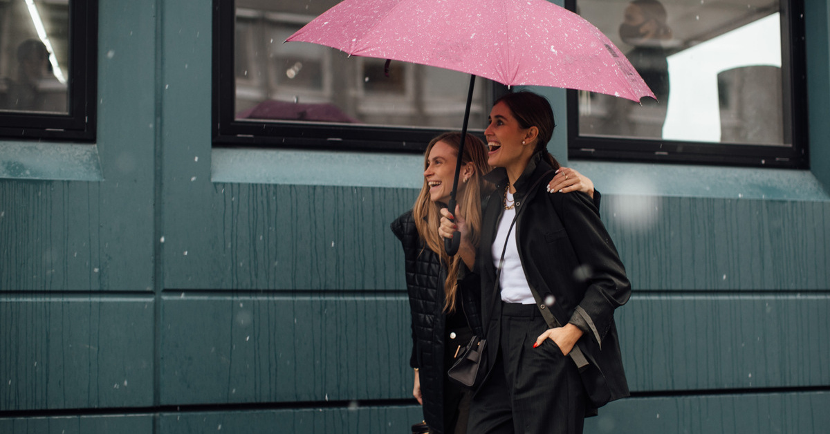 15 looks directos del Street Style para días de lluvia