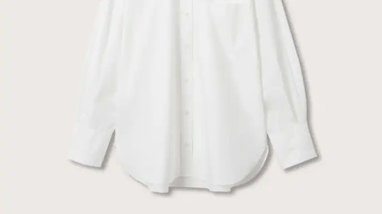 Camisa algodón oversize