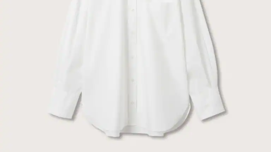 Camisa algodón oversize