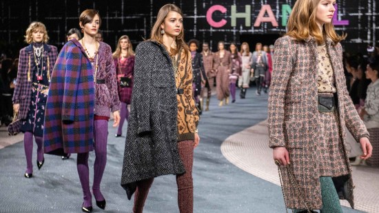 Imagen del desfile de Chanel. Imaxtree.