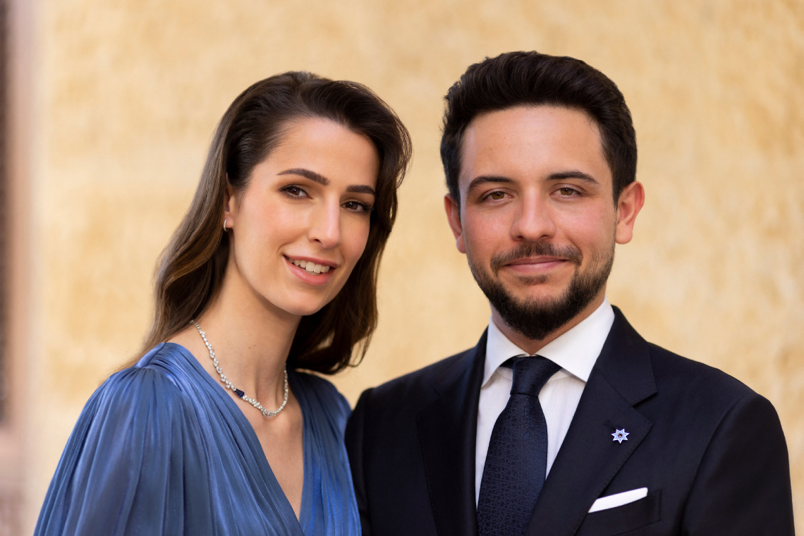 Rajwa, Hussein de Jordania