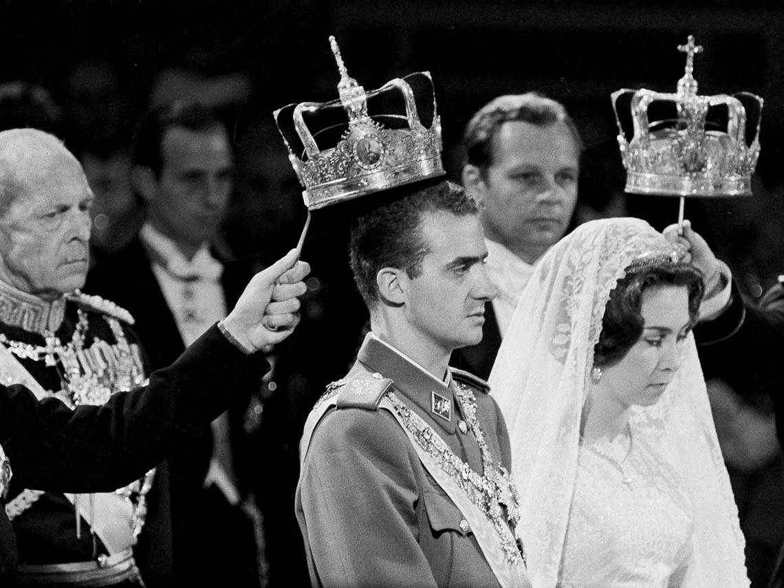 Juan Carlos I y Sofía de Grecia