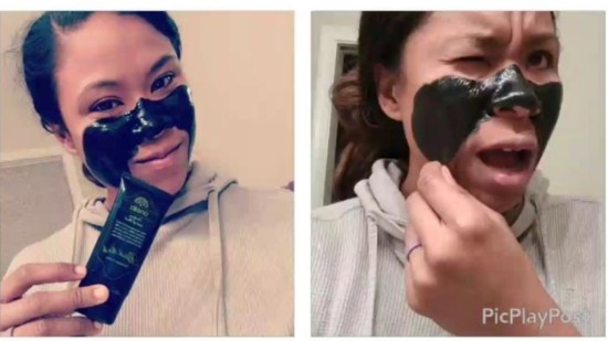 Prueba de black mask | Instagram