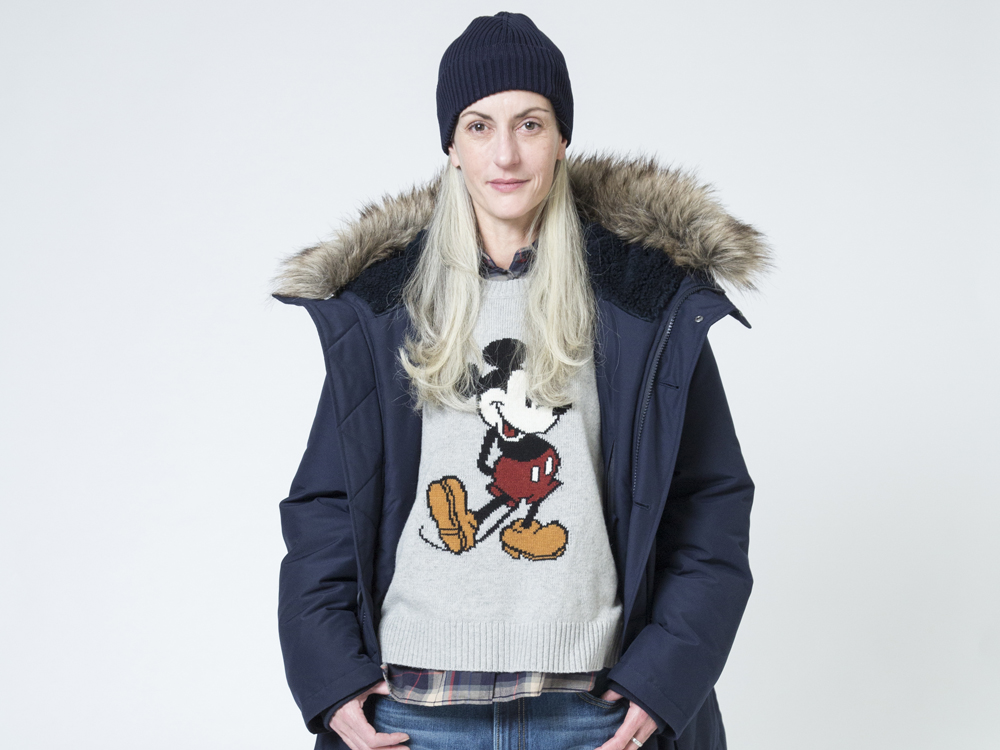 Look de la colección otoño-invierno 2017/2018 de Uniqlo.