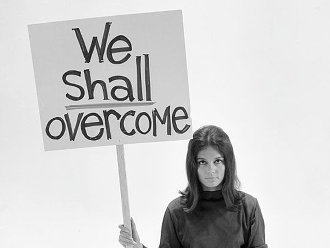 Gloria Steinem overcome