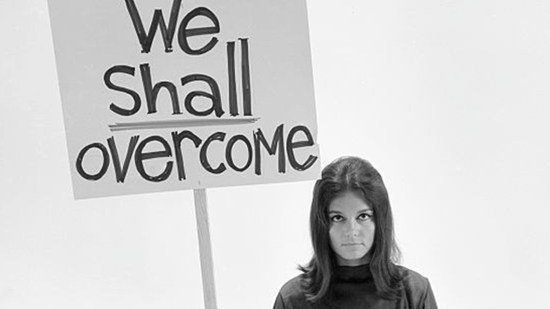 Gloria Steinem overcome