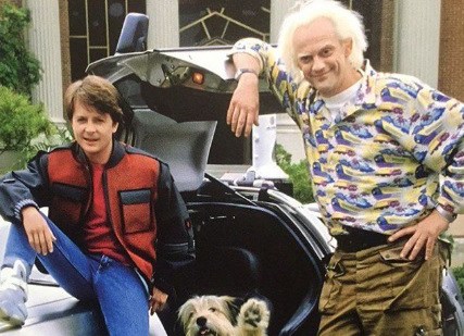 Michael J. Fox y Christopher Lloyd