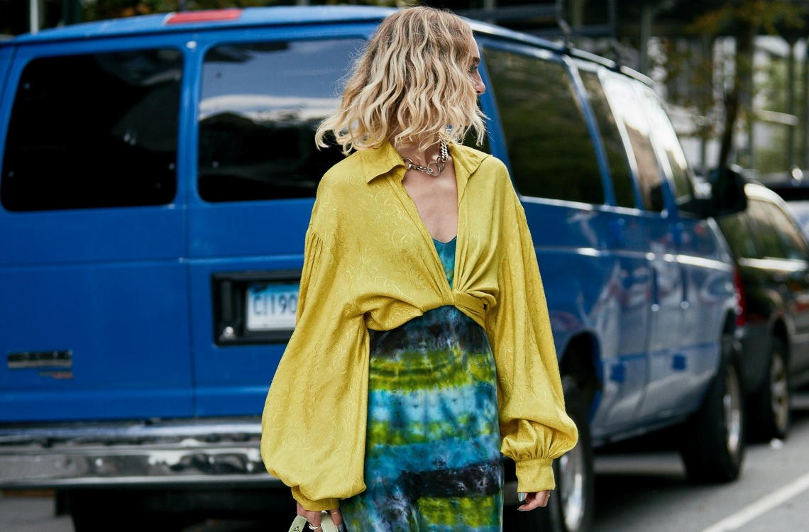 vestido tie dye street style